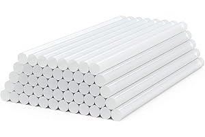 LEADERPRO Heißklebestifte - Φ 11mm Klebesticks, 50 Stück | Ø 11 mm | 190 mm lang | Heißklebepatronen Heißkleber Sticks für große Heißklebepistolen