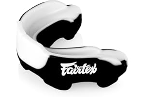 Fairtex Mg3 Gel Plat Guard Protection Muay Thai Kick boxing MMA Mountguards Approuvé CE, noir