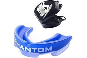 Phantom Athletics Protège-dents de sport - Arts martiaux - Boxe - Adulte - Bleu