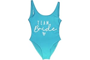 LXURY Bikini Triangolo Donna Team Bride One-Piece Costume da Bagno Squad Donne Costume da Bagno del Partito Bachelorette Costume da Bagno Estivo Beachwear Costume da Bagno