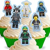 12 x 4cm (durchschn.) Kuchen Topper von Toppershack