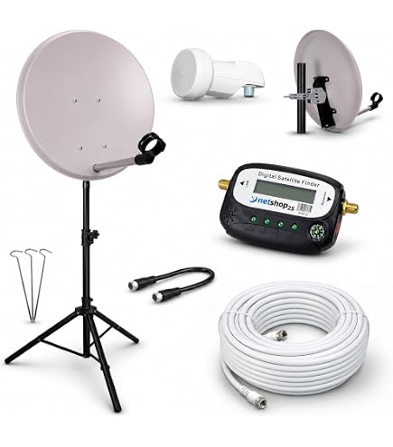 satellitenanlage für camping SAT Anlage X85 MultiSat - automatische Sat-Anlage Single LBN - 85 cm BDEU-MOUNTAIN Campingplatz Rangau in Erlangen Color:White Fade Out + ChromaPop Sun Black