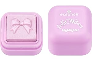 ‎ESSENCE COSMETICS essence FaBOWlous highlighter, Nr. 01, Pink, strahlend, schimmernd, vegan, ölfrei, ohne Parfüm, ohne Alkohol, 1er Pack (3.2g)