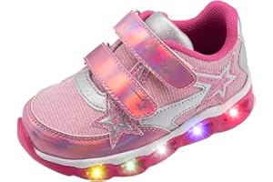 Chicco, Scarpe con Luci Bambino e Bambina, Sneaker con Luci Colorate nella Suola e Chiusura con Doppio Strappo, Scarpe Bambine e Ragazze/Bambini e Ragazzi, Designed in Italy