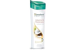 ‎HIMALAYA Szampon Himalaya Objętość i Gęstość z olejkiem kokosowym, zapewnia objętość, widocznie grubsze i sprężyste włosy, 400 ml