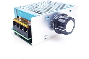 ANGEEK AC 220 V 4000 W SCR Regulador de Voltaje Regulador de Regulador de Velocidad Motor Termostato Módulo