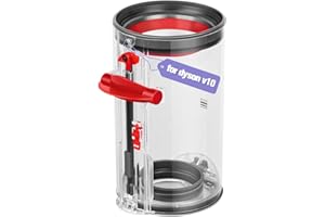 DrRobor Część zamienna pojemnik na kurz do odkurzacza Dyson V10 (SV12) Animal/Absolute odkurzacz, pojemnik na odpady akcesoria do dyson 969509-01