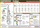 b&s saxophon serie 600 1 Stück Saxophonschule - Grundlagen: Aufbau, Handhabung und Griffe beim Alt-Saxophon