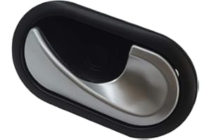 ESC AUTO PARTS Poignée de porte intérieure chromée EDP106 pour portes avant ou arrière droite pour R.e.n.a.u.l.t Megane 2 2002-2009, D.a.c.i.a Sandero