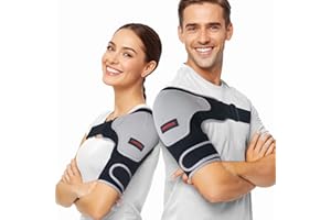 COMFORCE Shoulder Brace Right & Left for Women and Men, Shoulder Brace on Frame with Compression Base for Shoulder Injuries, Sports, Shoulder Support for Dislocations (30-44 Inches)