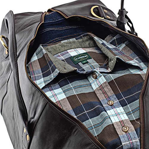 A.P. Donovan – Leder Reisetasche Herren 65cm - 3