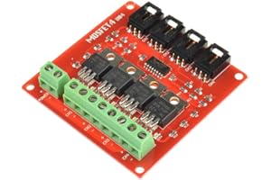 DollaTek 4 Canales 4 Ruta MOSFET Button IRF540 V2.0 para Arduino