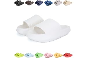 Giltpeak Pummy Original Damen Cozy Slides, Schlappen Wolkenschuhe Rutschfest Badeschuhe Für Kinder Adults