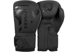 ‎TIGERA Tigera Boxhandschuhe für Männer & Frauen Training Pro Punching Heavy Bag Mitts MMA Muay Thai Sparring Kickboxhandschuhe