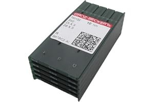 CKPSMS Groz Beckert 29 x 3 DIX3 332 aghi compatibili con Singer 29 – 4 29 K 29U Patcher (misura ago: 21/130)