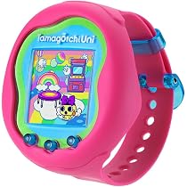 Coque Silicone + Film écran Pour Tamagotchi Uni - Protection Rose, Accessoire Indispensable Pour Votre Animal Virtuel