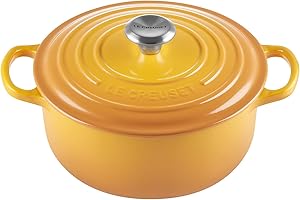 Le Creuset Cocotte rotonda Evolution in ghisa vetrificata con Coperchio, Ø 20 cm, Nectar, 21177206724430