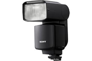 Sony HVL-F60RM2 | Externer Blitz mit kabelloser Funksteuerung (GN60-Leistung. Mehrfachblitz, High-Speed-Blitz, 10 BPS, Quick Shift Bounce), Schwarz, HVLF60RM2.CE7