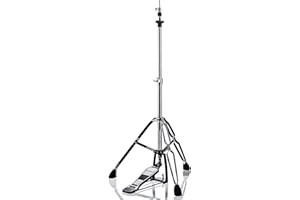 Vaisoeny Hi Hat Stand，Three Legs Hi-hat stand，Adjustable Height 23.6" to 39.3", Double Braced High Hat Stand with Widened Non-Slip Rubber Feet (V-CC-FK11)