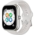 HONOR CHOICE Smart Watch, 1.95 inch AMOLED, Spo2, Bluetooth Calling, GPS, 12 Days Standy,5ATM, Compatible with Android and iOS, White