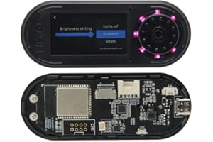 LILYGO T-Embed ESP32-S3 Pannello incorporato IOT per scheda di sviluppo programmabile con modulo wireless TTGO TFT LCD a colori IPS da 1,9 pollici (versione T-Embed Nera)