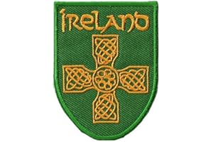 NAGAPATCHES Patch écusson Irlande Eire patche Celtique Celte thermocollant