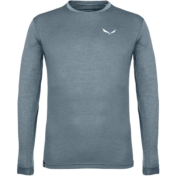 T-shirt Femme Manches Courtes Salewa Puez Melange Dry - Coton Technique, Pour Randonnée, Montagne, Quotidien - 7