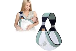 Tragetuch Baby Neugeboren, Toddler Carrier，Babytrage Seitlich für Neugeborene & Kleinkinder 0-48 Monate – Ergonomische Kindertrage bis 20kg – Atmungsaktives Kindertrage, Faltbar & Leicht