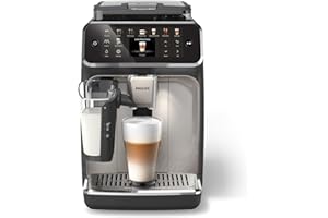 Philips 5500 Serisi LatteGo Tam Otomatik Espresso Makinesi, 20 Sıcak ve Soğuk İçecek, QuickStart, SilentBrew Teknolojisi, Dokunmatik Ekran, EP5547/90