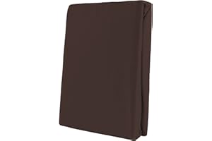 Leonado Vicent - Classic Spannbettlaken Bettlaken 100% Baumwolle Jersey Spannbetttuch in vielen Farben & Größen, Maße Spannbettlaken:180 x 200 cm - 200 x 200 cm, Farbe Spannbettlaken:Braun