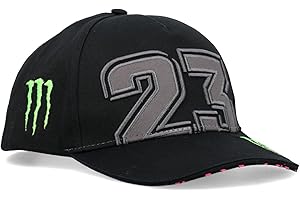 DUCATI CORSE Enea Bastianini Dual Monster Energy Official MotoGP Cap, Black, One size