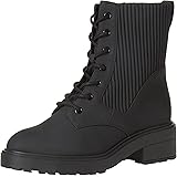 Amazon Essentials Stivali da Combattimento gommati con Suola Spessa Donna