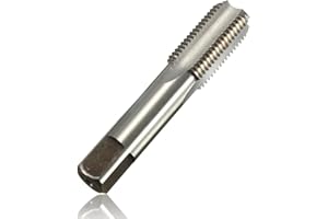 JANZOOM 1/8" - 27 NPT ha affusolato il rubinetto del filo del tubo, rubinetto ad alta velocità del filo del tubo d'acciaio, filettando che forma i rubinetti