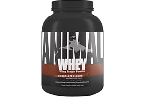‎ANIMAL Universal Nutrition ANIMAL Whey Protein Pulver Schokolade – Proteinpulver für Protein Shake & Muskelaufbau, Whey Isolate Eiweißpulver, 2.3 kg