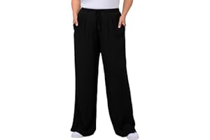 Ulla Popken Women's Weite Viskose Hose Trouser