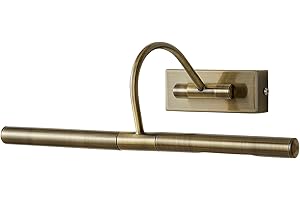 MiniSun | Modern Adjustable Antique Brass Living Room Display Lamp Twin Picture Wall Light - Mains Powered | Wall Lights & Home Improvements Essential