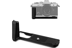 Haoge OM3 uchwyt na aparat uchwyt ręczny do OM SYSTEM OM-3 pasuje do Arca Swiss Kirk RRS płyta szybkiego uwalniania HG-OM3