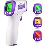 Thermometer for Adults and Baby, Forehead Digital Thermometer , Non Contact Infrared Thermometer, Instant Accurate Reading an