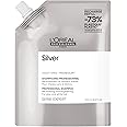 L’Oréal Professionnel Silver Shampoo For Grey, White Or Light Blonde Hair, Neutralising and Brightening, Serie Expert, 500ml Refill