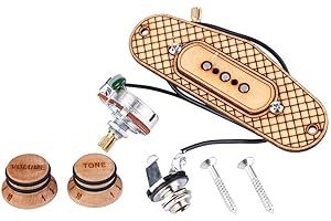 ‎BNINETEENTEAM Bnineteenteam Three String Cigar Box Gitarren Tonabnehmer für Profis und Amateure Abholbedarf Abholungen Musikinstrumentenzubehör