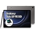 Samsung Galaxy Tab S9 FE Android Tablet, 10.9 inch Display, 128GB Memory, with S Pen Long Battery Life, 5G, Grey + 36 Month Warranty [Amazon Exclusive]