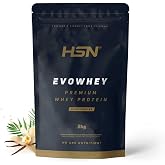 HSN Evowhey Protein | Caribbean Vanilla 2kg = 67 Shots per Whey Protein Concentrate | 100% Whey Protein Concentrate (WPC) | N