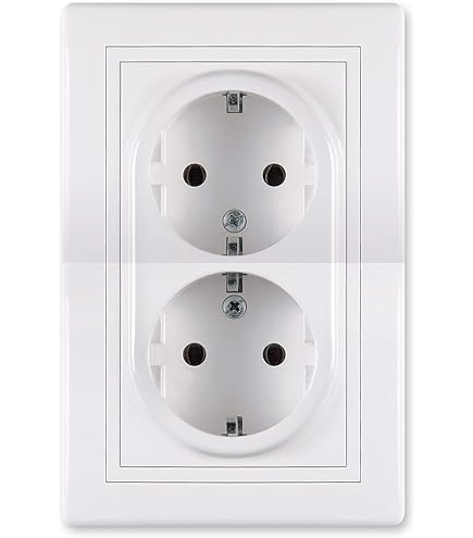 Presa Dati CAT6 Incasso Gunsan Visage - 1 Ingresso RJ45 - Colore Bianco