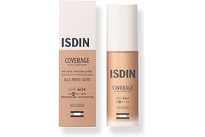 ISDIN Coverage Golden SPF 50 Base de maquillaje con muy alta protección - 30ml