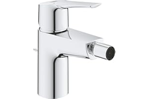 GROHE 32560002 Quickfix Start, Miscelatore Monocomando per Bidet Taglia S, Scarico a Saltarello, Cromo