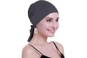 osvyo Bamboo Chemo Headscarf for Women Hair loss - Cancer Slip On Headwear Turbans Hats caps Sealed Packaging