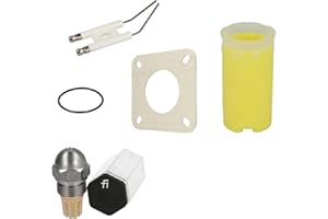 GENERISCH Wartungsset für Intercal Ölbrenner SLV 10 B/SLV 22 B/SLV 100 B | Service-Set (Öldüse 1,00-45° S)