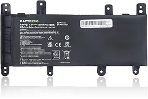 BATTREVO C21N1515 Batterie d'ordinateur Portable pour ASUS X756UW X756UQ X756UV X756U X756UJ X756UA X756UX X756UB X756UQ X756UXM R753U R753UA R753UB R753UJ Series Notebook X756UJ-T4053T X756UW-T4081T