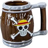 Netadvantage One Piece Skeleton Barrel 3D Design Mug Cup