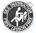 Produktbild Sex Instructor First Lesson Free Biker Eisen auf bestickt Patch